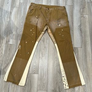 MNML painter flare pants